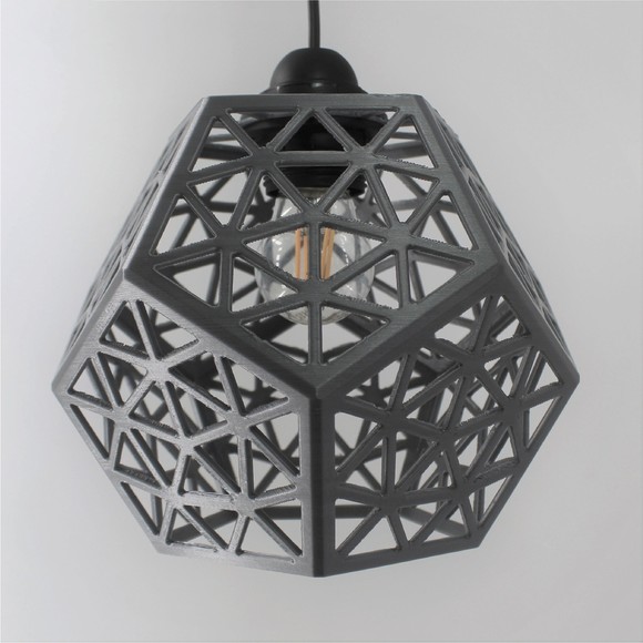 3DPPA Platonic Forest Lamp Shade | Home Decor | Gift Idea | Geometric - Picture 6 of 9